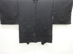 樹木模様織出し一ツ紋絵羽織